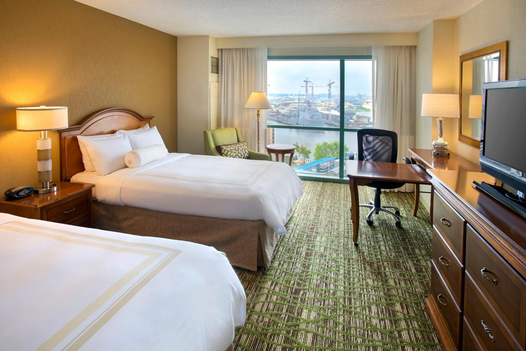 Norfolk Waterside Marriott Hotel Exterior foto